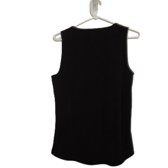 Black - White House Black Market MJ Lace Up Tank - Picture 7 of 7